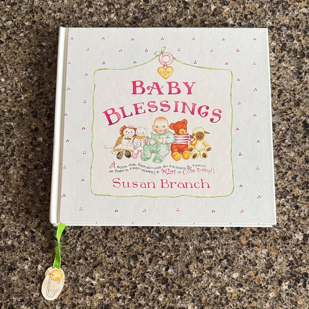 Unique Baby Book Baby Blessings Book NEW 1999